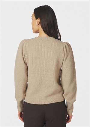 Nuna knit cardigan Warm Grey Neo Noir 